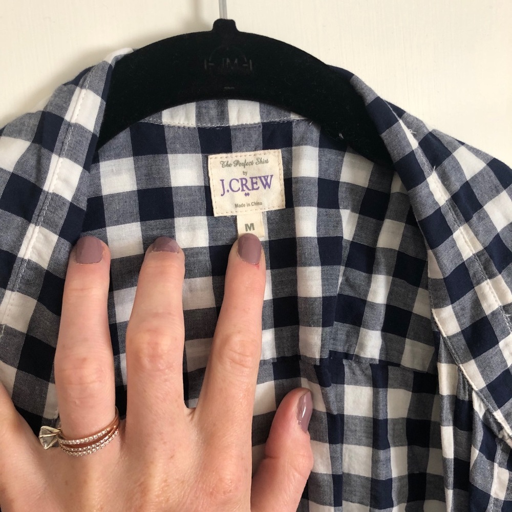 Checkered button down - Picture 2 of 2